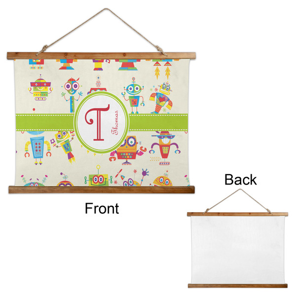 Rocking Robots Wall Hanging Tapestry - Landscape - APPROVAL