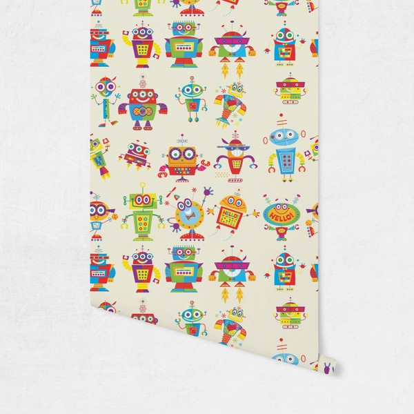 Rocking Robots Wallpaper on Wall