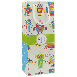 Rocking Robots Wine Gift Bags - Gloss (Personalized)