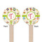 Rocking Robots Wooden 6" Stir Stick - Round - Double Sided - Front & Back