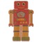 Rocking Robots Wooden Sticker Medium Color - Main