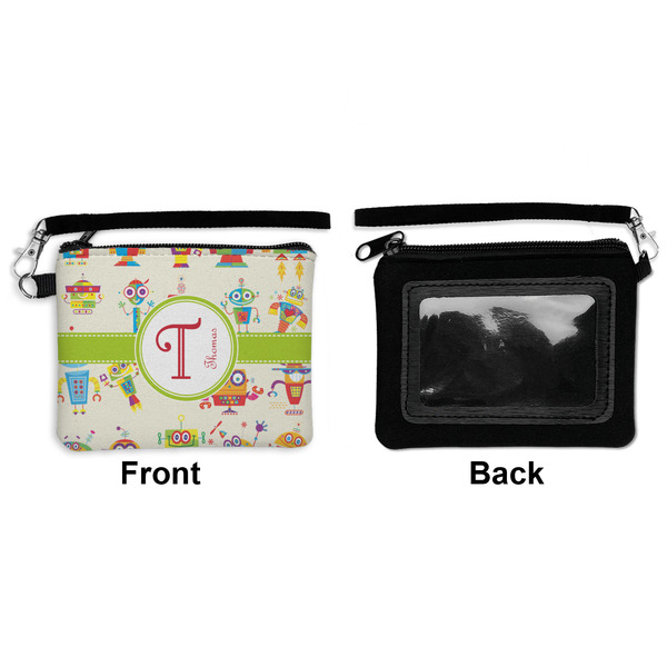 Rocking Robots Wristlet ID Cases - Front & Back