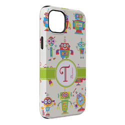 Rocking Robots iPhone Case - Rubber Lined - iPhone 14 Plus (Personalized)