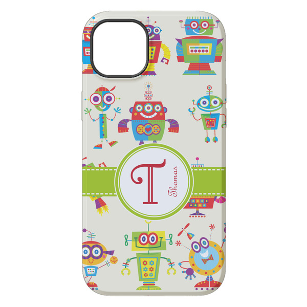 Rocking Robots iPhone 14 Plus Tough Case - Back