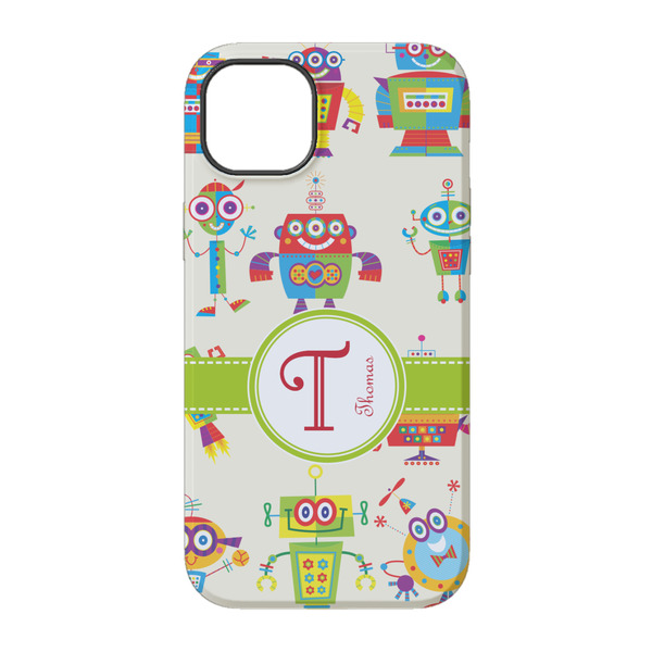 Rocking Robots iPhone 14 Tough Case - Back
