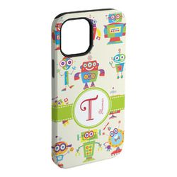 Rocking Robots iPhone Case - Rubber Lined - iPhone 15 Pro Max (Personalized)