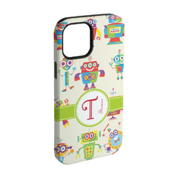 Rocking Robots iPhone Case - Rubber Lined - iPhone 15 Pro (Personalized)