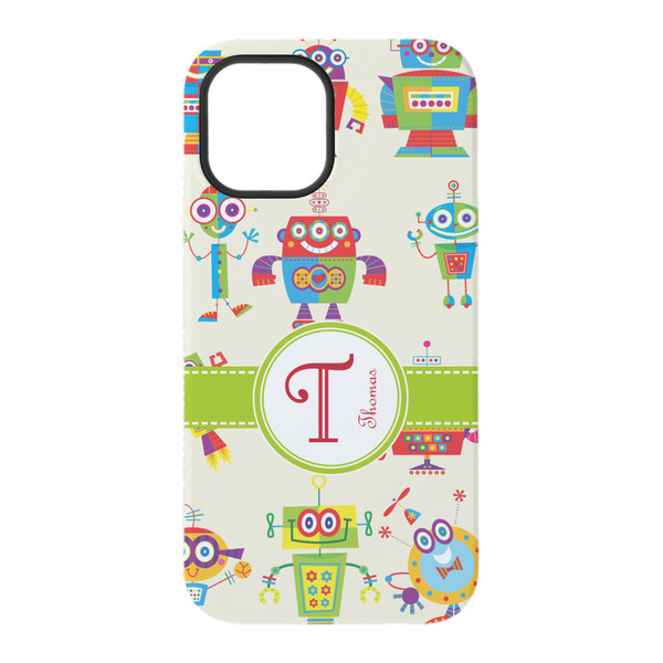 Rocking Robots iPhone 15 Tough Case - Back