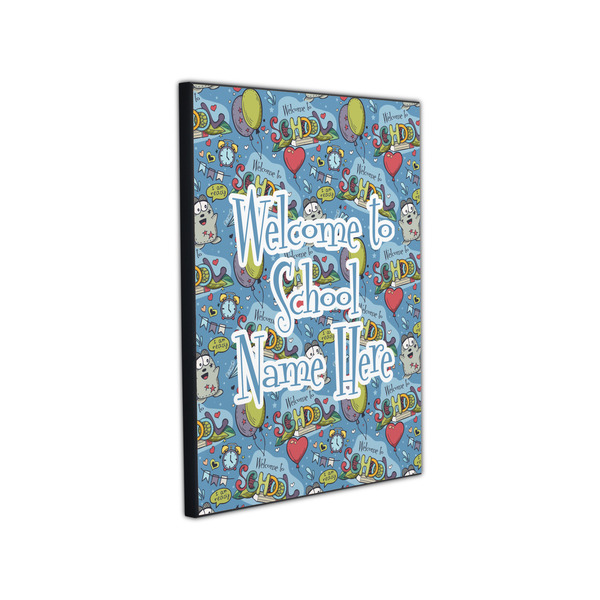 Welcome to School 11x14 Wood Print - Angle View