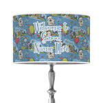 Welcome to School 12" Drum Lamp Shade - Poly-film (Personalized)