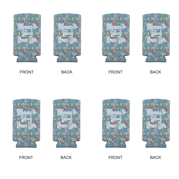 Welcome to School 12oz Tall Can Sleeve - Set of 4 - APPROVAL