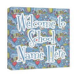 Welcome to School Canvas Print - 12x12 (Personalized)