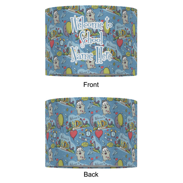 Welcome to School 16" Drum Lampshade - APPROVAL (Fabric)