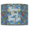 Welcome to School 16" Drum Lampshade - FRONT (Fabric)
