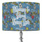 Welcome to School 16" Drum Lampshade - ON STAND (Fabric)