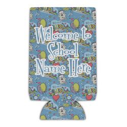 Welcome to School Can Cooler (Personalized)