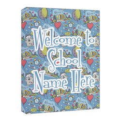 Welcome to School Canvas Print - 16x20 (Personalized)
