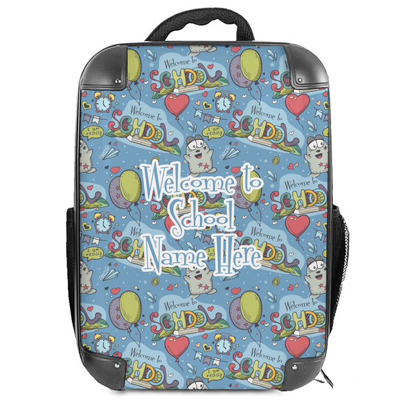 Custom Welcome to School Hard Shell Backpack (Personalized)
