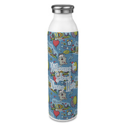 Welcome to School 20oz Stainless Steel Water Bottle - Full Print (Personalized)