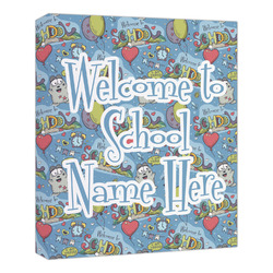 Welcome to School Canvas Print - 20x24 (Personalized)