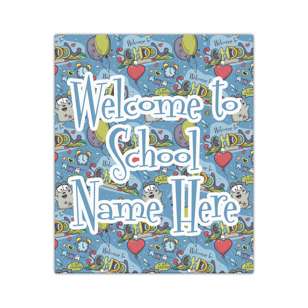 Welcome to School 20x24 - Canvas Print - Front View