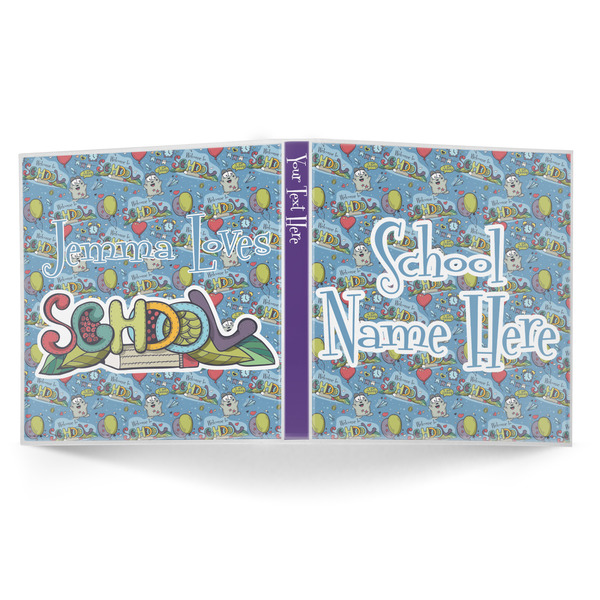 Welcome to School 3-Ring Binder Approval- 1in