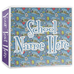 Welcome to School 3-Ring Binder - 3 inch (Personalized)