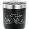 Welcome to School 30 oz Stainless Steel Ringneck Tumbler - Black - CLOSE UP