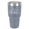 Welcome to School 30 oz Stainless Steel Ringneck Tumbler - Grey - Front