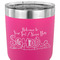 Welcome to School 30 oz Stainless Steel Ringneck Tumbler - Pink - CLOSE UP