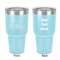 Welcome to School 30 oz Stainless Steel Ringneck Tumbler - Teal - Double Sided - Front & Back