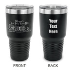 Welcome to School 30 oz Stainless Steel Tumbler - Black - Double Sided (Personalized)