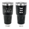 Welcome to School 30 oz Stainless Steel Ringneck Tumblers - Black - Double Sided - APPROVAL