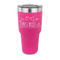 Welcome to School 30 oz Stainless Steel Ringneck Tumblers - Pink - FRONT