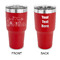Welcome to School 30 oz Stainless Steel Tumbler - Red - Double Sided (Personalized)