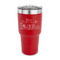 Welcome to School 30 oz Stainless Steel Tumbler - Red - Single Sided (Personalized)