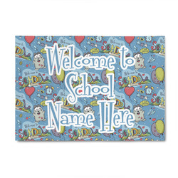 Welcome to School 4' x 6' Patio Rug (Personalized)