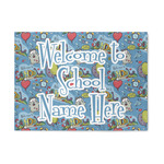 Welcome to School 5' x 7' Indoor Area Rug (Personalized)