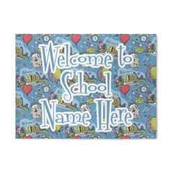 Welcome to School Area Rug (Personalized)