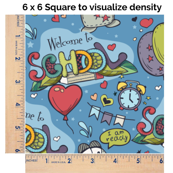 Welcome to School 6x6 Swatch of Fabric