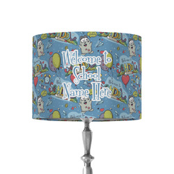 Welcome to School 8" Drum Lamp Shade - Fabric (Personalized)
