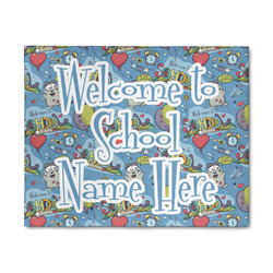 Welcome to School 8' x 10' Patio Rug (Personalized)