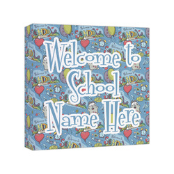 Welcome to School Canvas Print - 8x8 (Personalized)