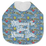 Welcome to School Jersey Knit Baby Bib w/ Name or Text