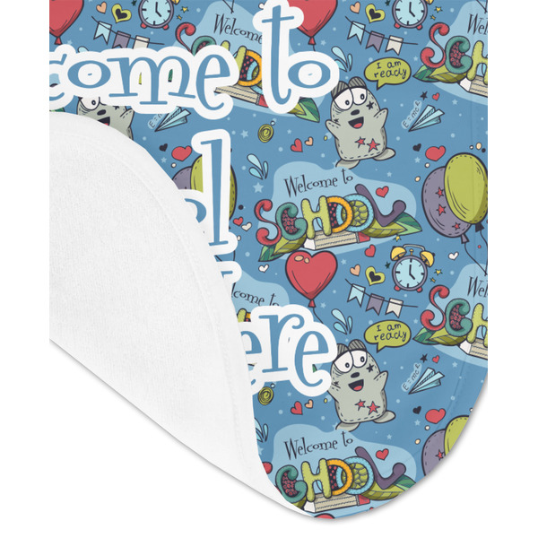 Welcome to School Baby Bib - AFT detail