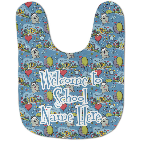 Welcome to School Baby Bib - AFT flat