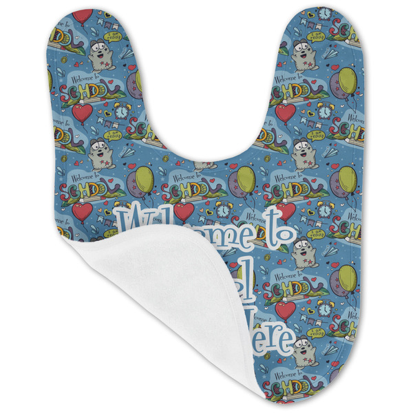 Welcome to School Baby Bib - AFT folded