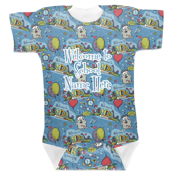 Custom Welcome to School Baby Bodysuit 6-12 (Personalized)