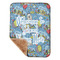 Welcome to School Baby Sherpa Blanket - Corner Showing Soft