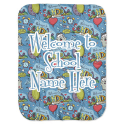 Welcome to School Baby Swaddling Blanket (Personalized)